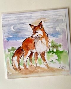 Irish Fox card Aia Leu